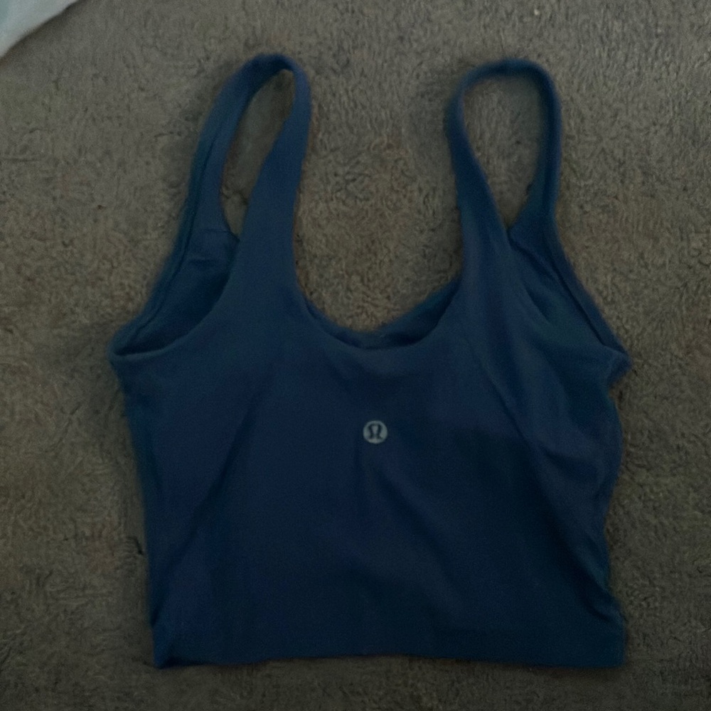 Rare lululemon athletica Blue Align tank